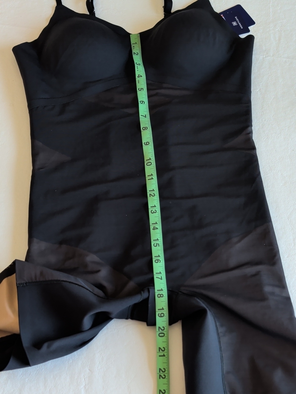 NWT Honeylove Black SuperPower Lowback Shapewear Bodysuit Size Large - Picture 9 of 12